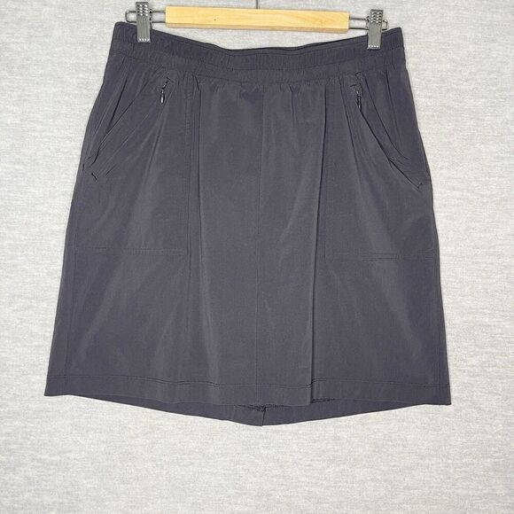 Duluth Women's‎ DuluthFlex Sidewinder Lightweight Skort Size Small Black Pull On - Picture 1 of 5